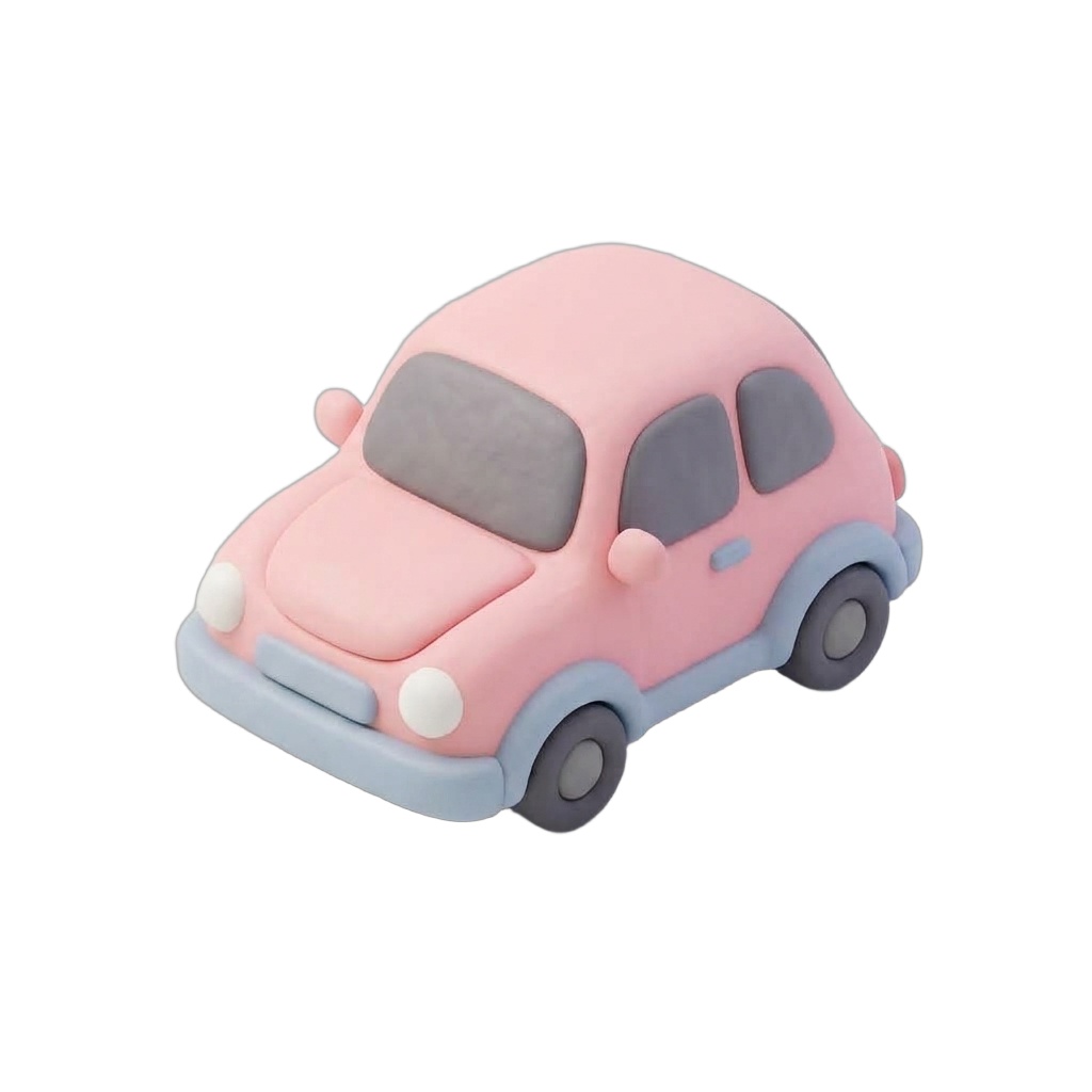 Ilustrasi 3D Mobil Tetap Digunakan Modal Mobil